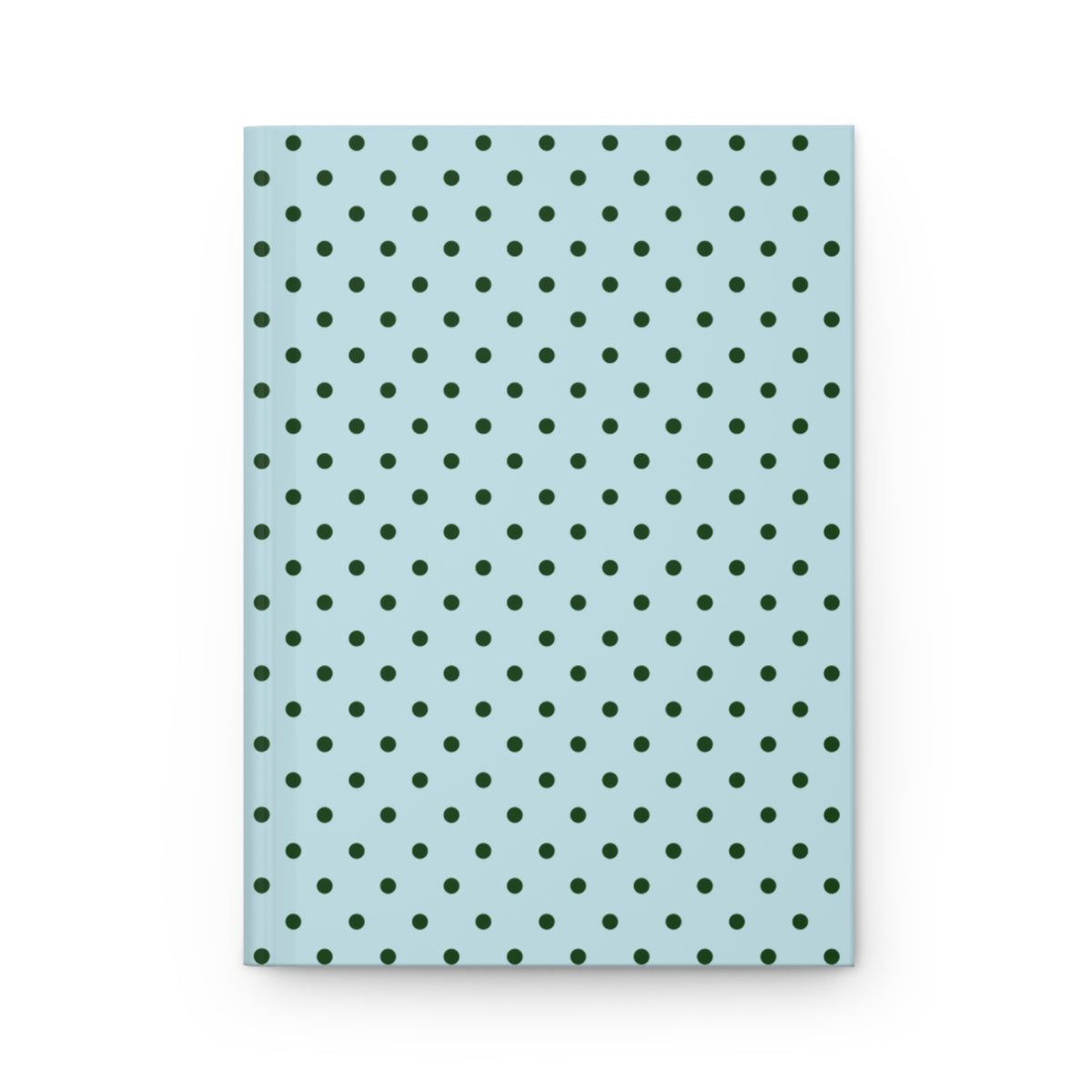 Blue & Green polka dot journal