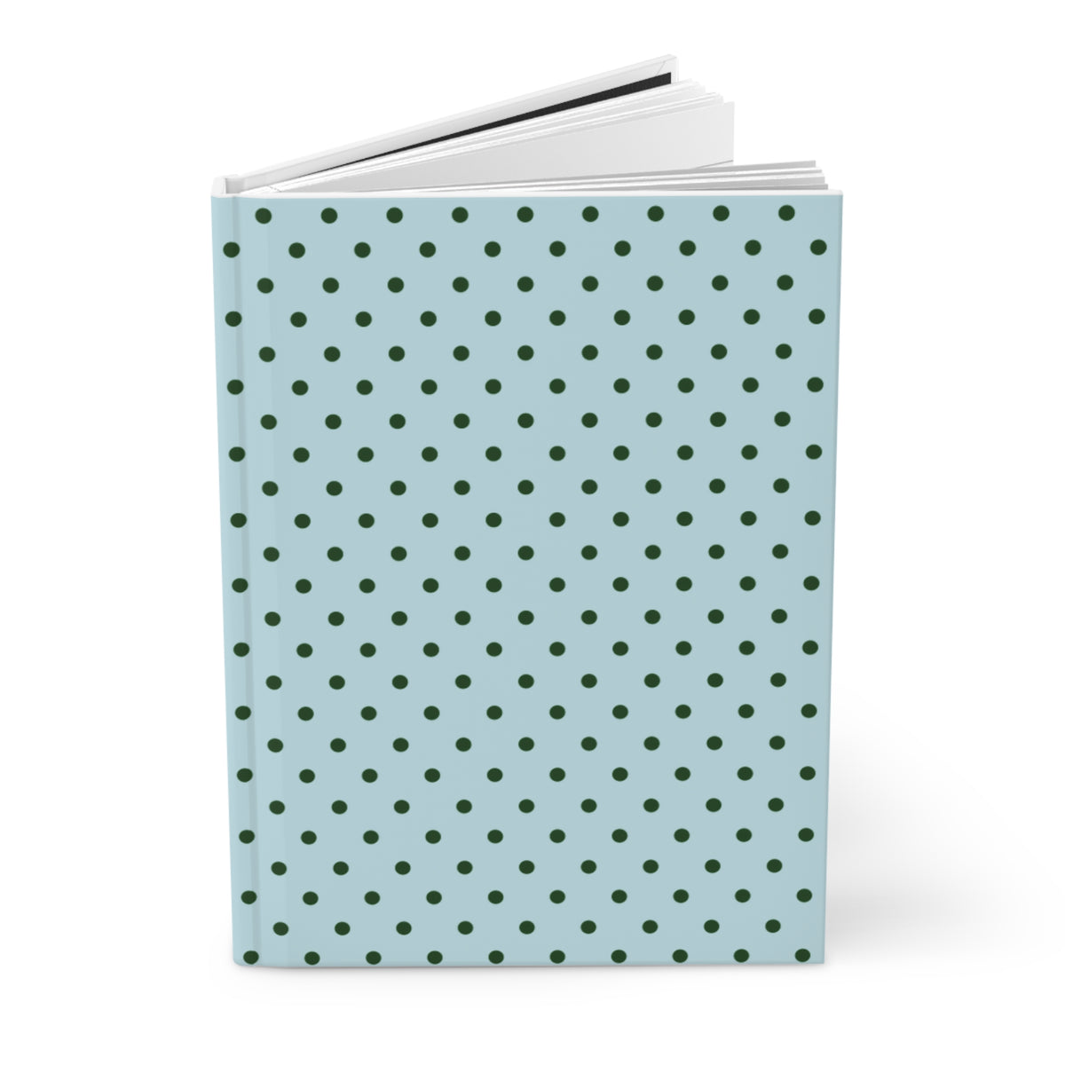 Blue & Green polka dot journal