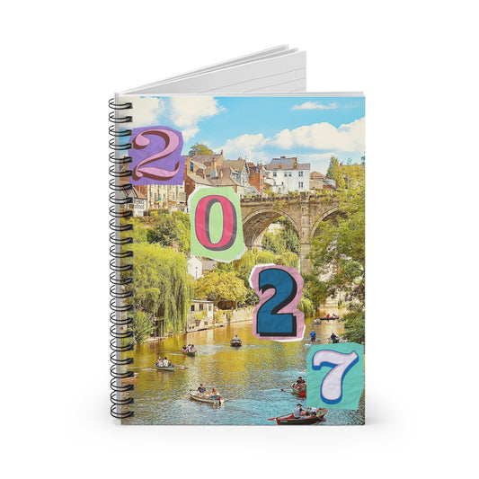 2027 River Retreat Spiral Notebook